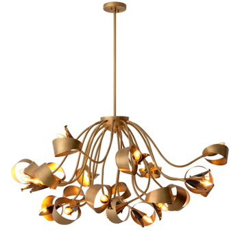 Żyrandol Eichholtz Corrientes antique brass finish