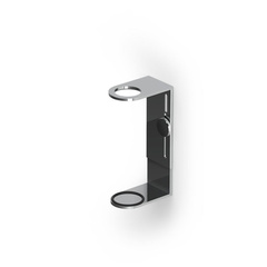 Uchwyt ścienny na butelki z dozownikiem Decor Walther Chrom