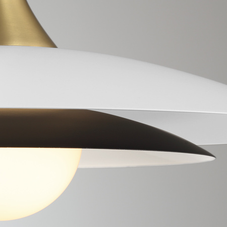 Lampa wisząca Welsh - Matowa biel