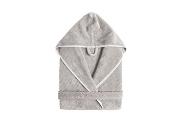 Szlafrok Kąpielowy Graccioza Bee Waffle (Z Kapturem) M Silver