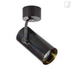 Lampa kierunkowa Authentage Tubelum o cylindrycznej podstawie