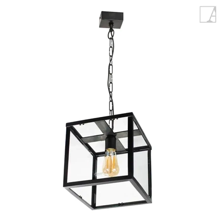 Lampa wisząca Authentage Vitrine latarnia - 1 źródło światła