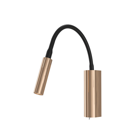 Kinkiet Nuto Nero Gold Orlicki Design