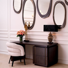 Krzesło do jadalni Eichholtz Novelle Lyssa off-white