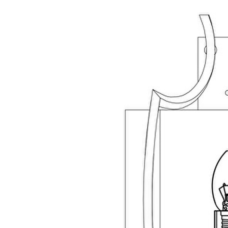 Kinkiet FARO W01053NI-WH