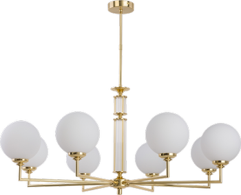 LAMPA WISZĄCA - ARTU GLASS - POLEROWANY MOSIĄDZ - KUTEK MOOD - MY HONEY HOME