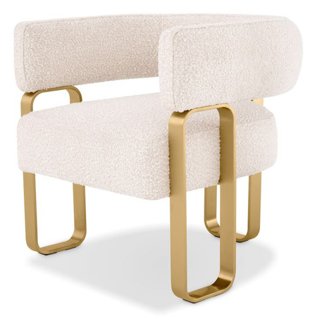 Krzesło Eichholtz Capricorn bouclé cream