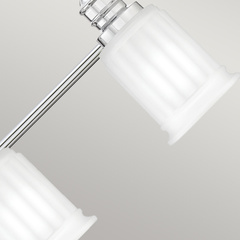 Kinkiet Swell - 4 źródła światła - Polerowany chrom