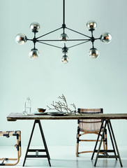 Lampa wisząca Bao Nero Fume  Orlicki Design