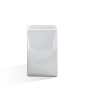 Kubek kwadratowy Decor Walther porcelana Biała