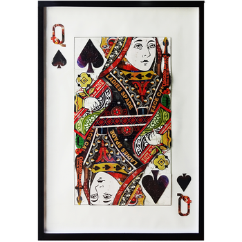 Obraz 3D Queen Spades 104-9061