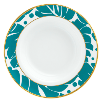 Talerz do zupy AURÉOLE/COLORÉE FÜRSTENBERG