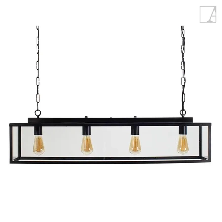 Lampa wisząca Authentage Vitrine długa + zintegrowany LED