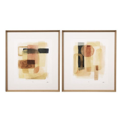 Print Sand Shaped by Grace Popp set of 2