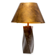 Lampa stołowa Camelia coffee marble Eichholtz