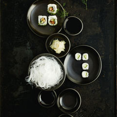 Talerz 22 cm Junto Slate Grey