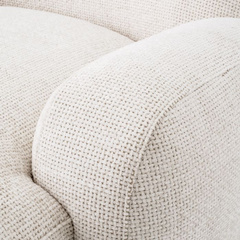 Szezlong Eichholtz Udine lyssa złamanej bieli