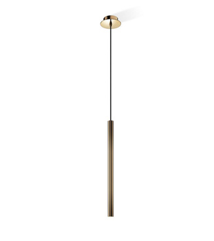 Lampa wisząca Decor Walther mosiężna polerowana