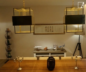 Lampa wisząca Authentage Q-Bri – latarnia