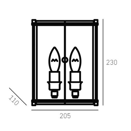 Kinkiet NEW YORK W02899CH