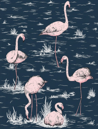 Tapeta Icons Flamingos Cole&Son - My Honey Home