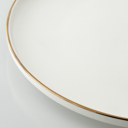 TALERZ DESEROWY CLARA - 20CM - BIAŁY - LENE BJERRE MY HONEY HOME