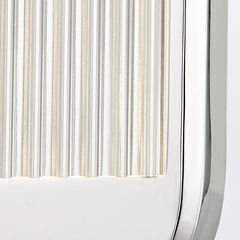 Średni kinkiet LED Palais - Polerowany nikiel