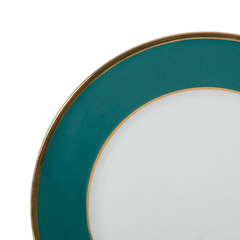 TALERZ DESEROWY GINGER - SZMARAGDOWY - 20CM - COTE TABLE - MY HONEY HOME