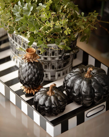 TACA BLACK&WHITE 48x33 CM G&C INTERIORS A/S - MY HONEY HOME