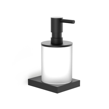 Dozownik mydła Decor Walther ścienny Czarny mat