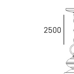 Lampa wisząca NUUK P01654BZ