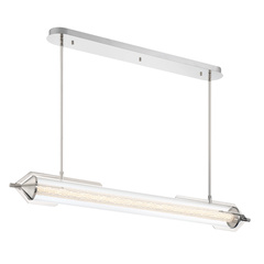 Lampa wyspowa Espada - Polerowany chrom