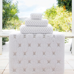 Ręcznik Graccioza Alice 70X140 cm White/Linen