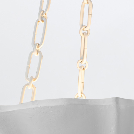 Lampa wisząca Martine - 3 źródła światła - Antyczna biel