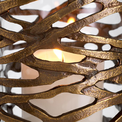 Świecznik Eichholtz Lanai S vintage brass finish