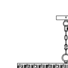 Lampa wisząca KYIV II P06865CH