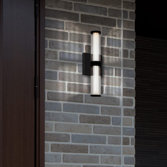 Mały kinkiet LED Fayton - Matowa czerń