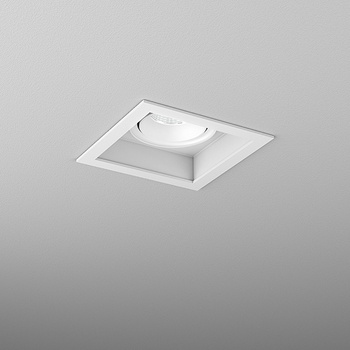 SQUARES next 50x1 LED M930 36° wpuszczany biały struktura