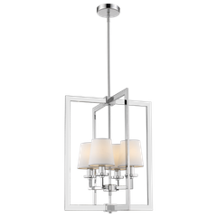 Lampa wisząca LONDON P04021CH-WH