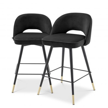 Krzesło barowe Cliff zestaw 2 szt. Eichholtz - My Honey Home