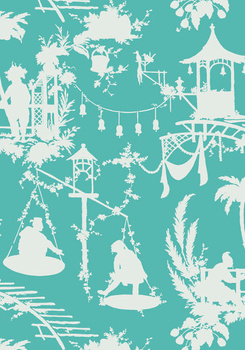 Tapeta RESORT SOUTH SEA - Thibaut - My Honey Home