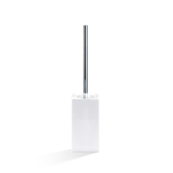 Zestaw do czyszczenia toalety Decor Walther Biała porcelana / Chrom