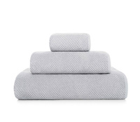 Ręcznik Graccioza Bee Waffle 50x100 cm Silver