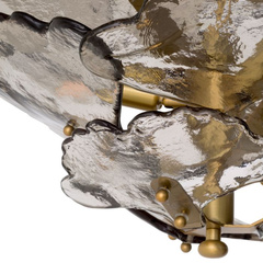 Żyrandol Florina smoke glass Eichholtz