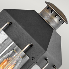 Mała latarnia naścienna Fitzgerald - 1 źródło światła