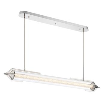 Lampa wyspowa Espada - Polerowany chrom