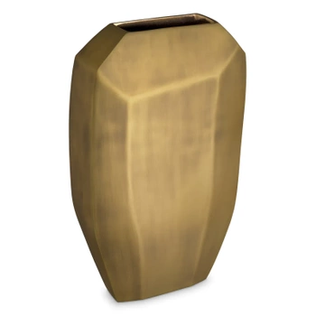Wazon Linos L antique brass finish