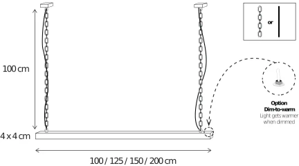 Lampa wisząca Authentage Eligne