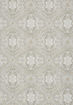 Tapeta CARAVAN TULSI BLOCK PRINT - Thibaut - My Honey Home