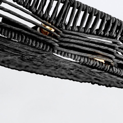 Lampa wisząca Ophelia - 6 źródeł światła - Czarny